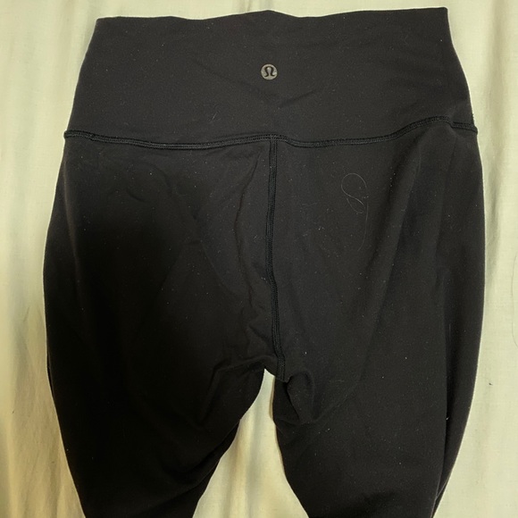 Black Lululemon leggings - Picture 2 of 3